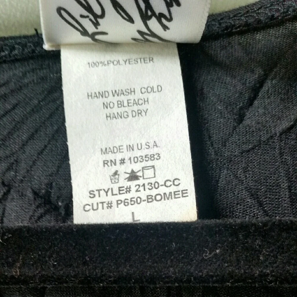 Women's Lily White Embroidery  Blouse Size L - Picture 4 of 4